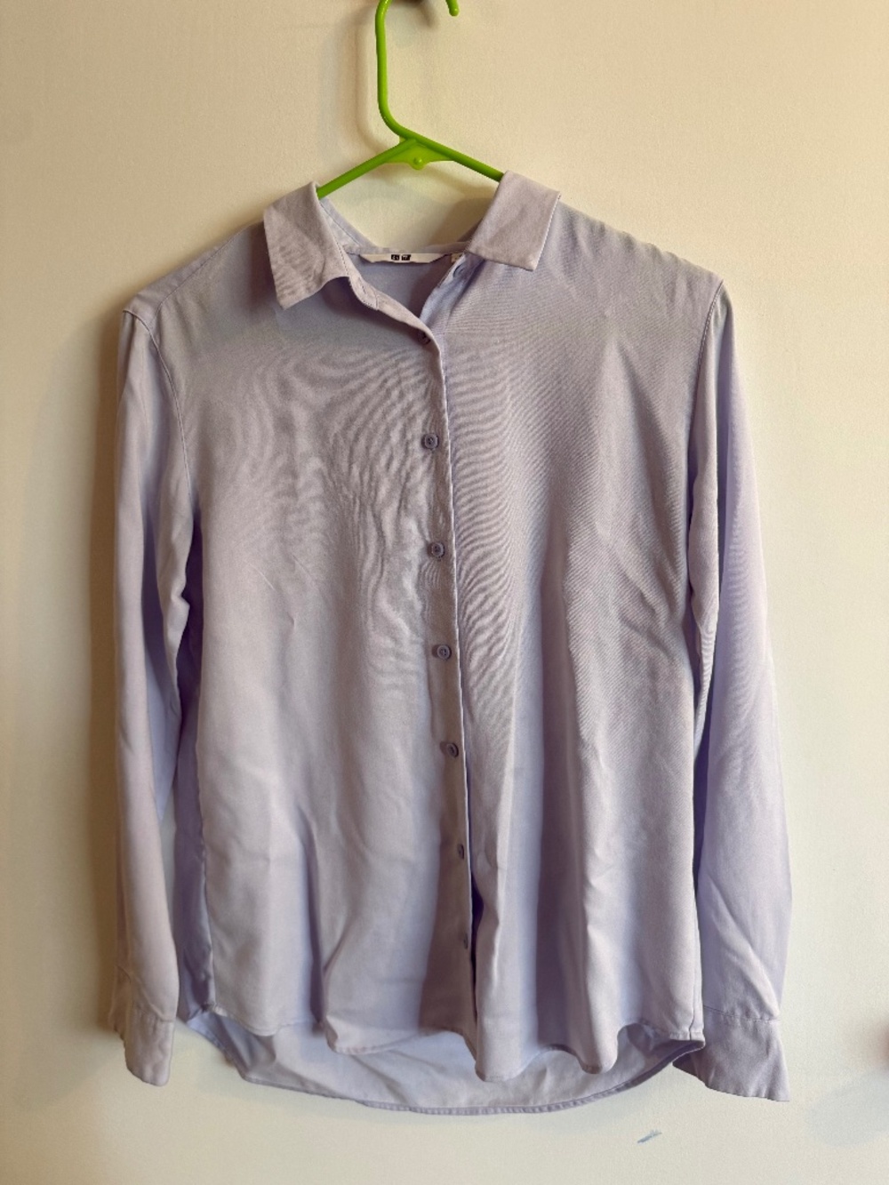 UNIQLO Classic Light Blue Women's Button Up Shirt